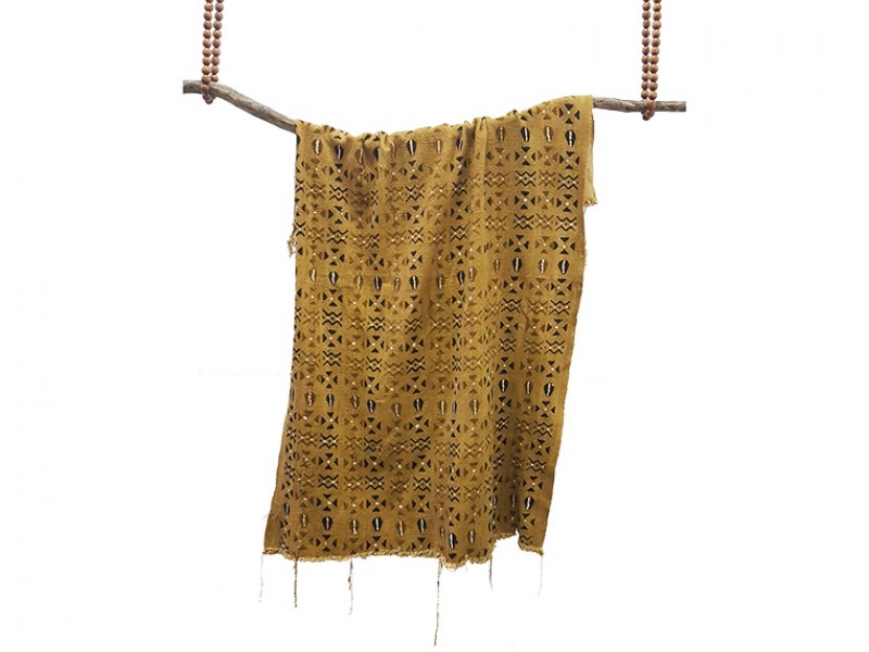 Authentic African Mud Cloth Throw